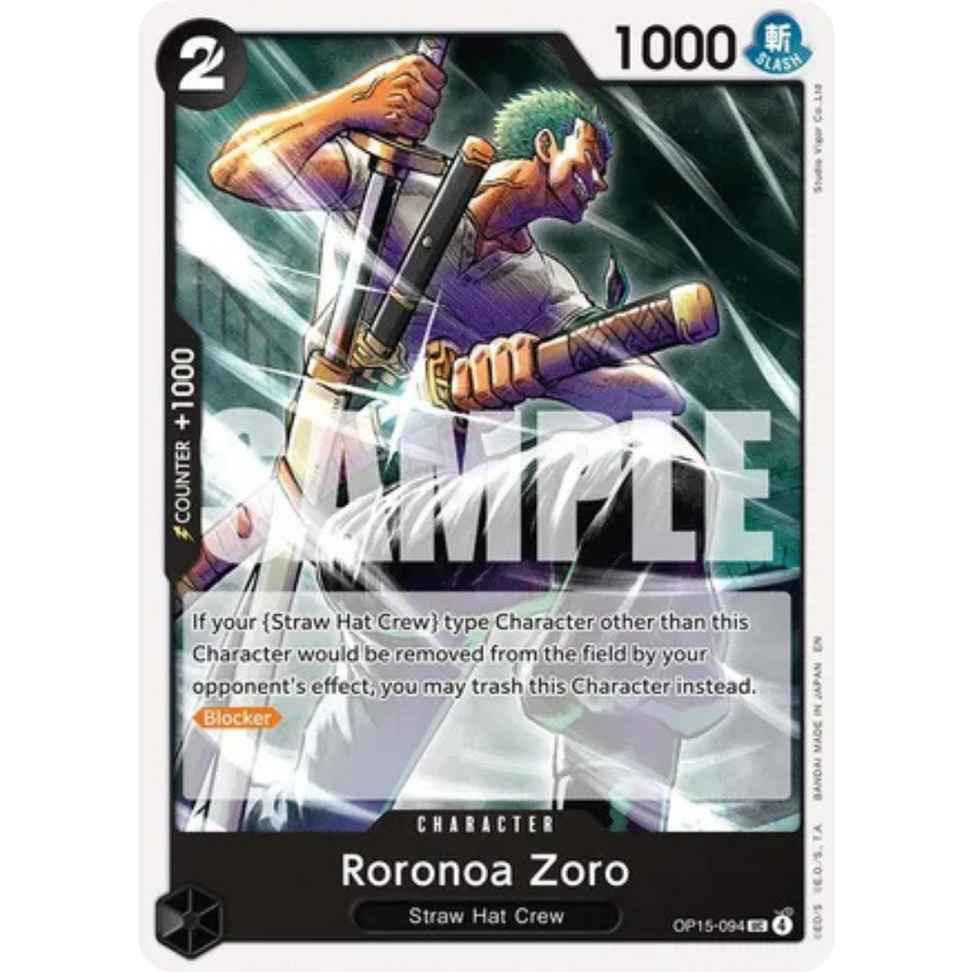 Roronoa Zoro (OP15-094) (OP15-094) - Adventure on Kami's Island