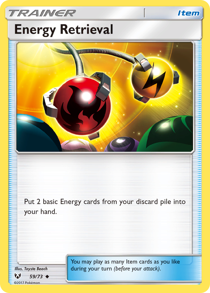Energy Retrieval 059/73  Shining Legends - Uncommon