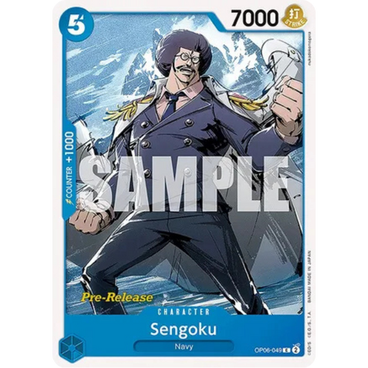 Sengoku (OP06-049) - Wings of the Captain Pre-Release Cards