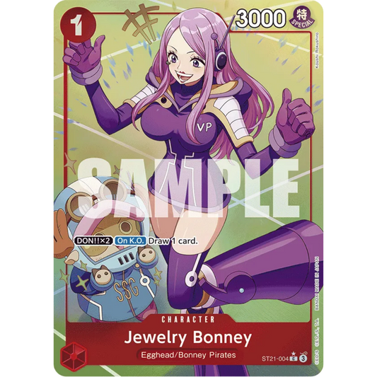 Jewelry Bonney (Parallel) (ST21-004) - Starter Deck EX: Gear 5 Foil