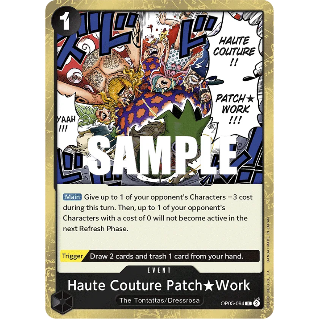 Haute Couture Patch Work (OP05-094) - Awakening of the New Era Foil