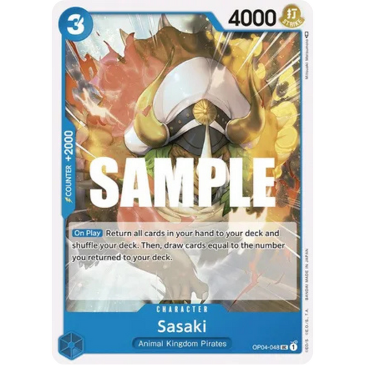 Sasaki (OP04-048) - Kingdoms of Intrigue