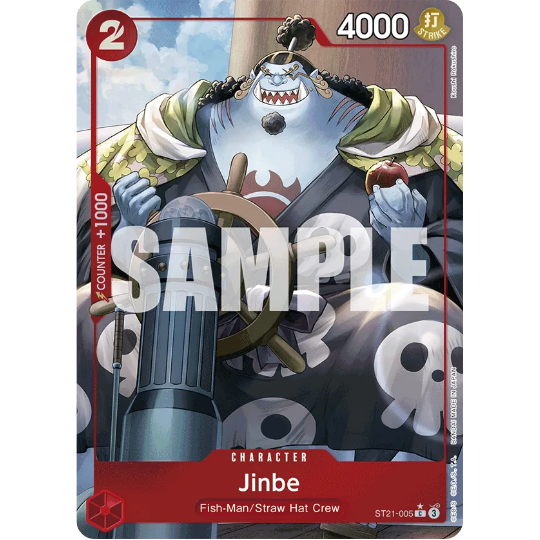 Jinbe (Parallel) (ST21-005) - Starter Deck EX: Gear 5 Foil