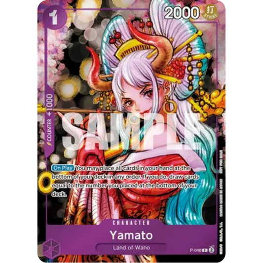 Yamato (Event Pack Vol. 3) (P-046) - One Piece Promotion Cards Foil