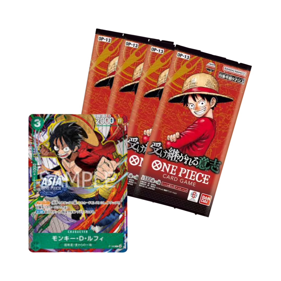 One Piece Card Game Mini Tin Pack Set Vol.2 [TS-03] [Asia Exclusive] - Luffy