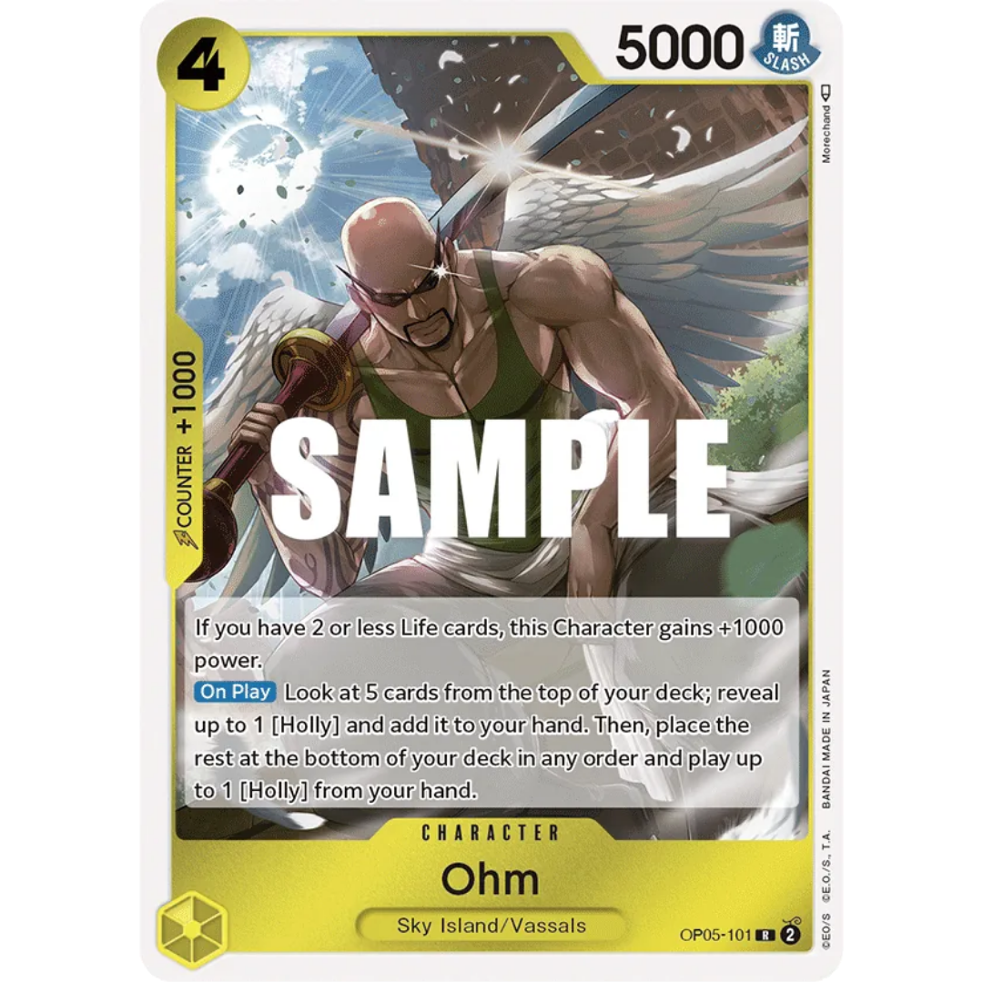 Ohm (OP05-101) - Awakening of the New Era Foil