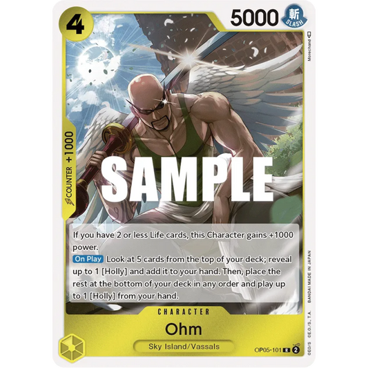 Ohm (OP05-101) - Awakening of the New Era Foil