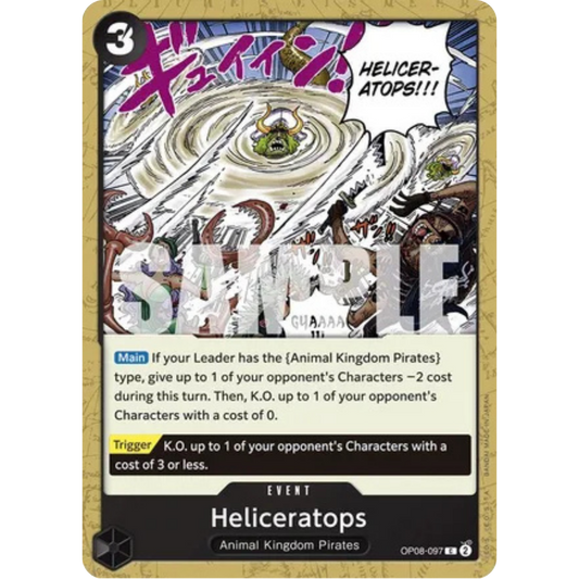 Heliceratops (OP08-097) - Two Legends