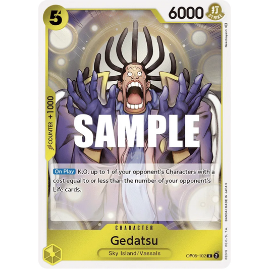 Gedatsu (OP05-102) - Awakening of the New Era Foil