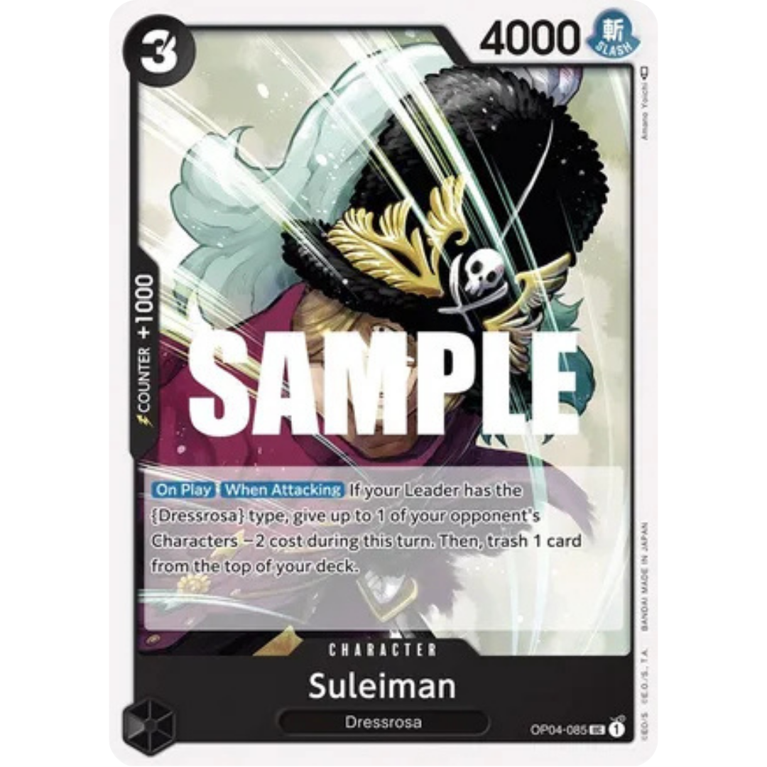 Suleiman (OP04-085) - Kingdoms of Intrigue