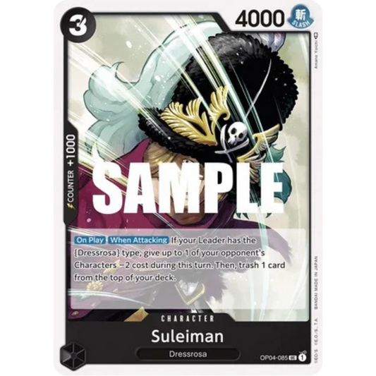 Suleiman (OP04-085) - Kingdoms of Intrigue