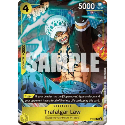 Trafalgar Law (Event Pack Vol. 7) (P-088) - One Piece Promotion Cards Foil