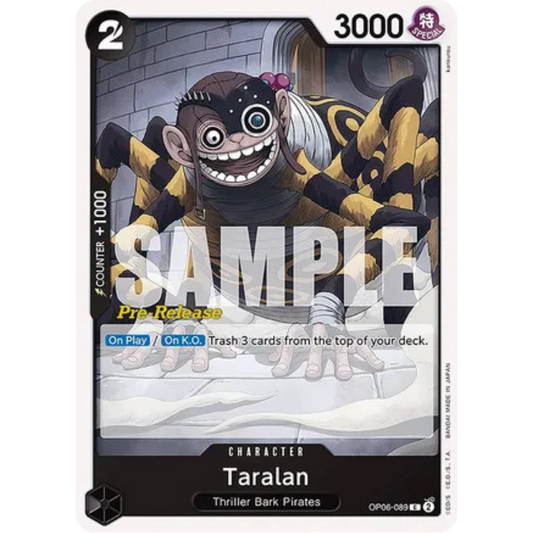 Taralan (OP06-089) - Wings of the Captain Pre-Release Cards