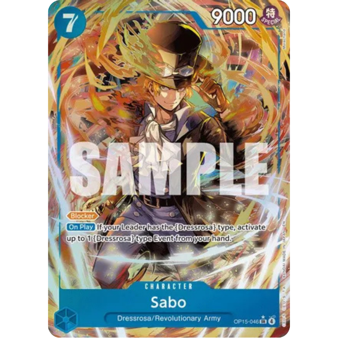 Sabo (Alternate Art) (OP15-046) - Adventure on Kami's Island Foil