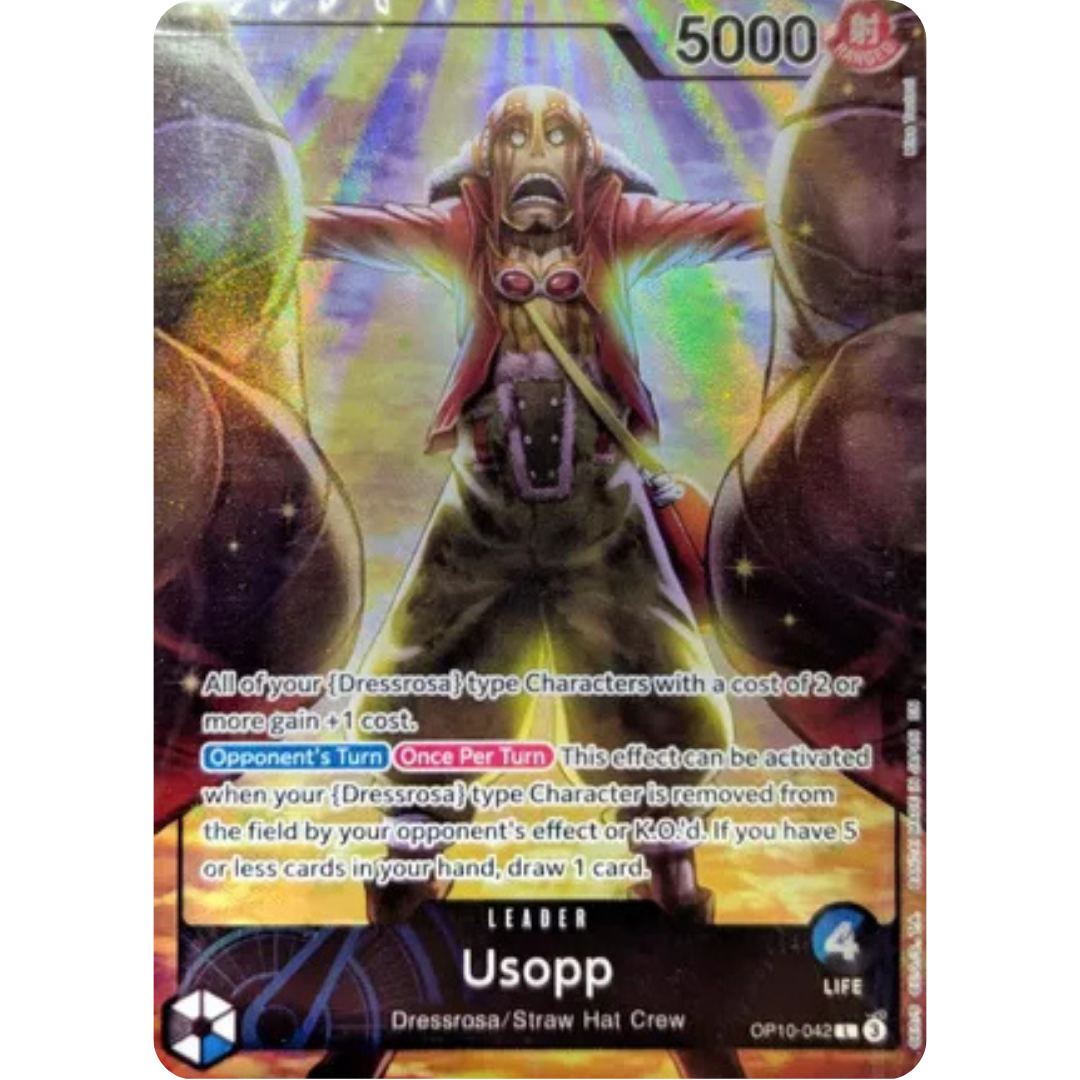 Usopp (Official Playmat -Limited Edition Vol. 3-) (OP10-042) - One Piece Promotion Cards Foil