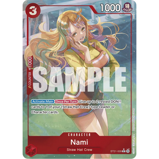 Nami (Parallel) (ST21-009) - Starter Deck EX: Gear 5 Foil