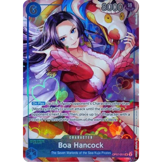 Boa Hancock (Seven Warlords of the Sea Binder Set) (OP07-051) - One Piece Promotion Cards Foil