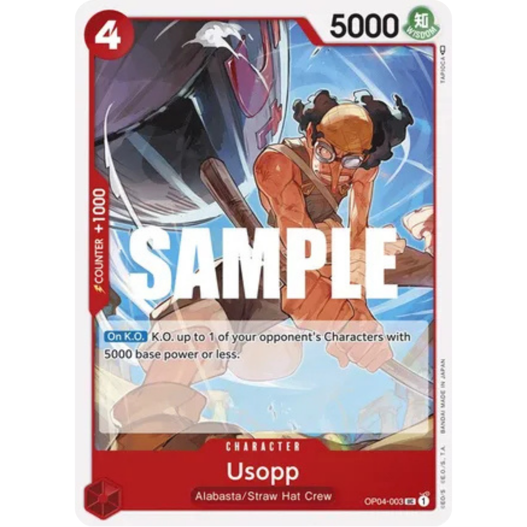 Usopp (OP04-003) - Kingdoms of Intrigue