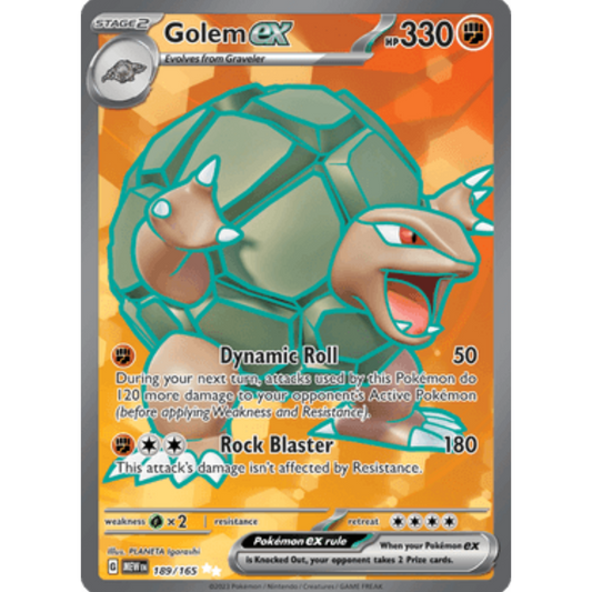 Golem ex (189/165) [Scarlet & Violet: 151]
