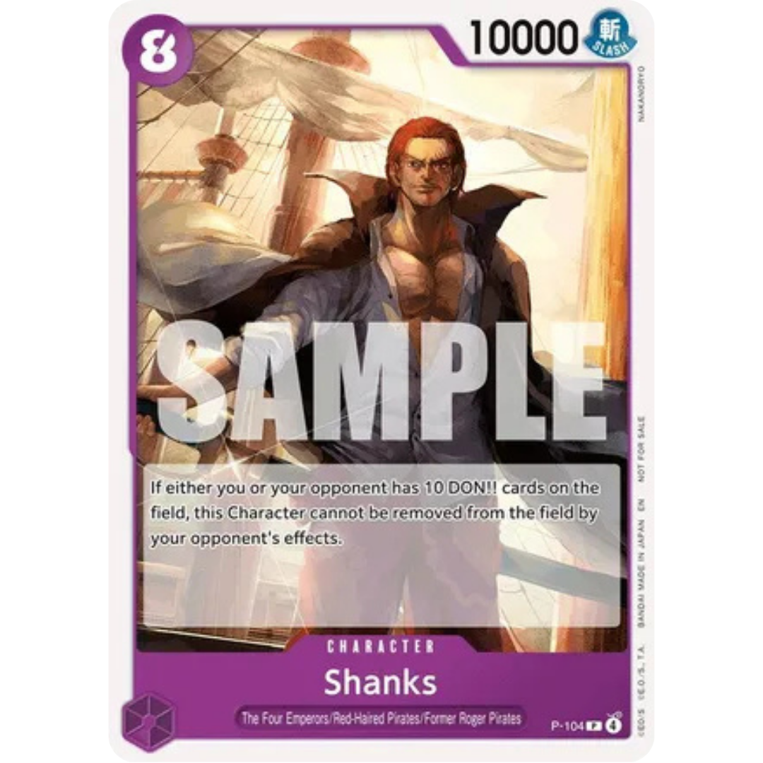 Shanks (Tournament Pack 2026 Vol. 2) (P-104) - One Piece Promotion Cards