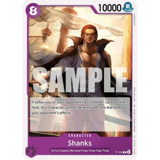 Shanks (Tournament Pack 2026 Vol. 2) (P-104) - One Piece Promotion Cards