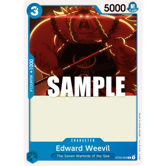 Edward Weevil (ST03-002) - Starter Deck 3: The Seven Warlords of The Sea