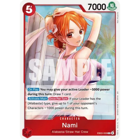Nami (006) (EB03-006) - Extra Booster: One Piece Heroines Edition Foil