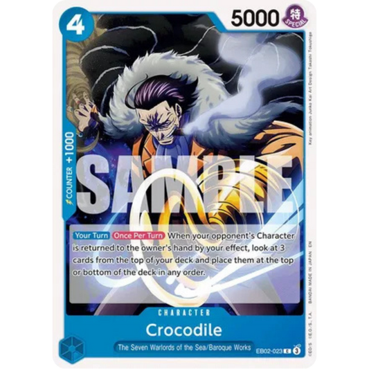 Crocodile (EB02-023) - Extra Booster: Anime 25th Collection