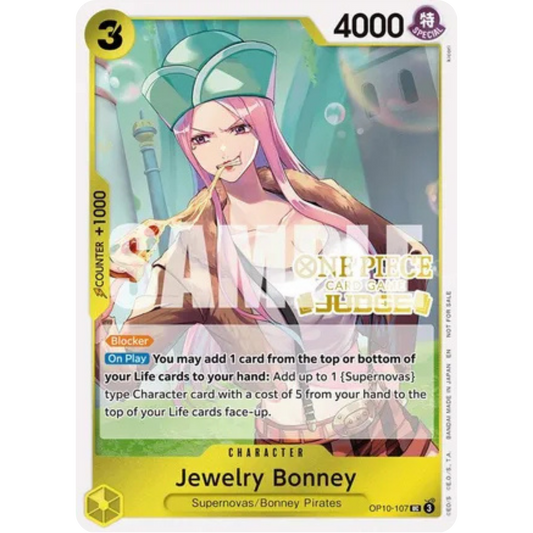 Jewelry Bonney (Judge Pack Vol. 7) (OP10-107) - One Piece Promotion Cards Foil