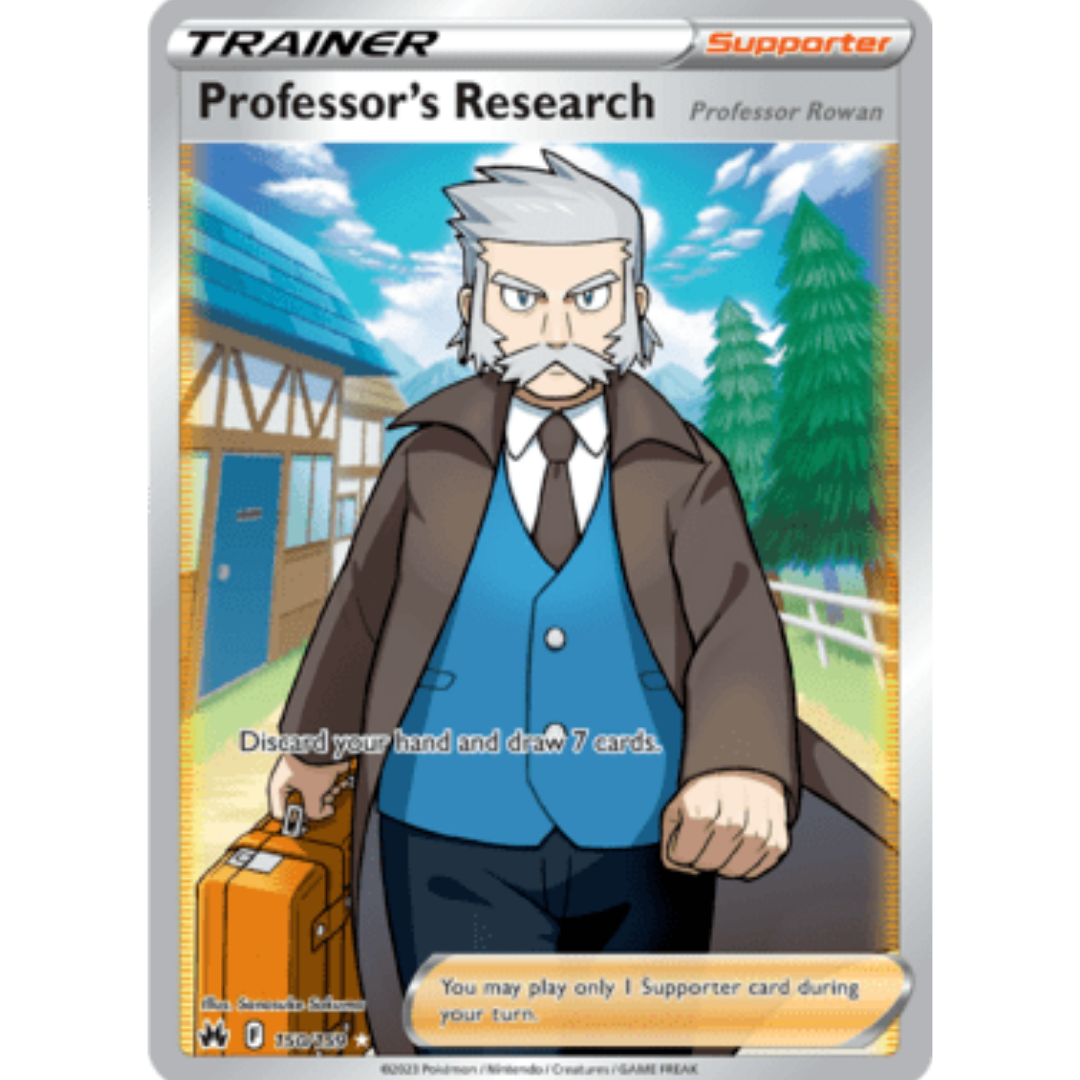 Professor's Research (150/159) (Full Art) [Sword & Shield: Crown Zenith]