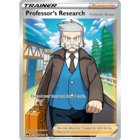 Professor's Research (150/159) (Full Art) [Sword & Shield: Crown Zenith]