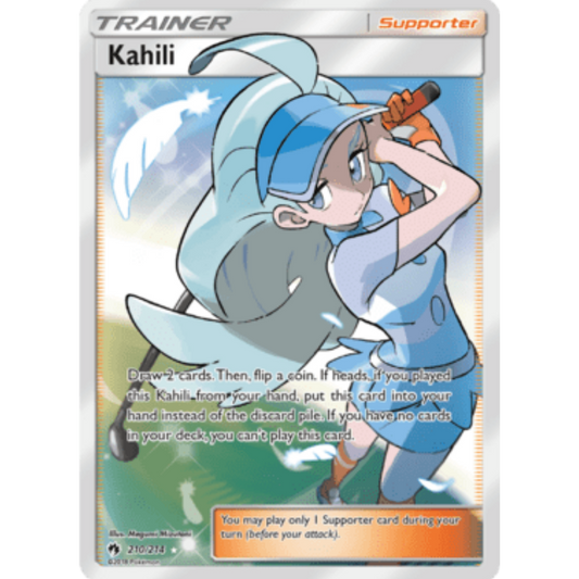Kahili (Full Art) 210  - Holofoil SM  Lost Thunder - Ultra Rare