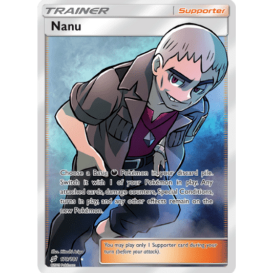 Nanu (Full Art) 179  - Holofoil SM  Team Up - Ultra Rare