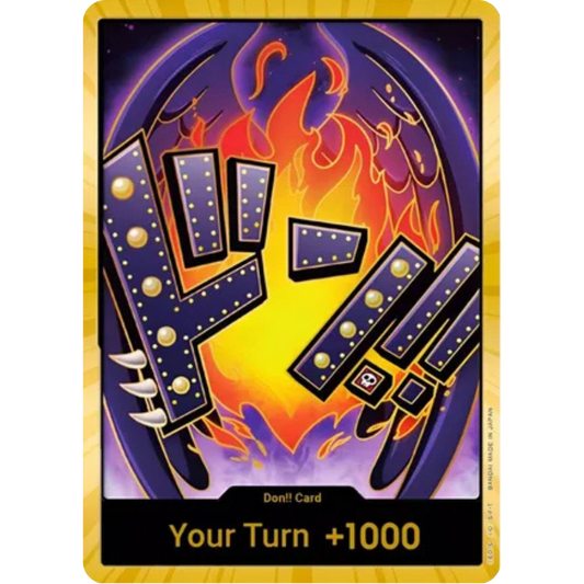 DON!! Card (King) (Gold) - Premium Booster -The Best- Foil