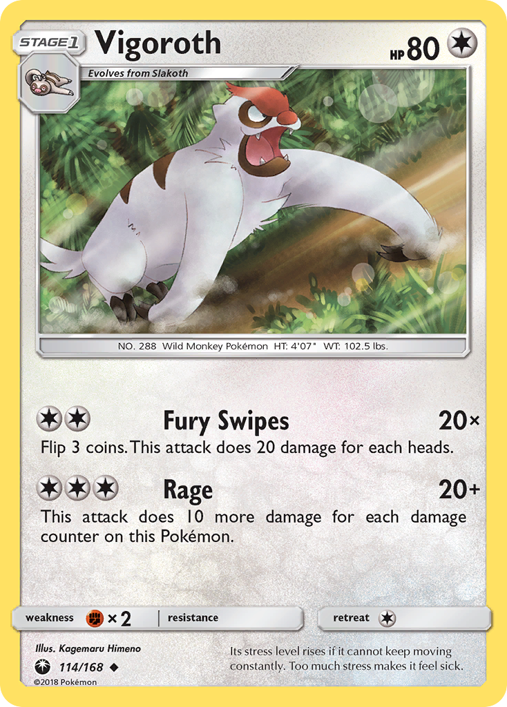 Vigoroth  SM  Celestial Storm - Uncommon