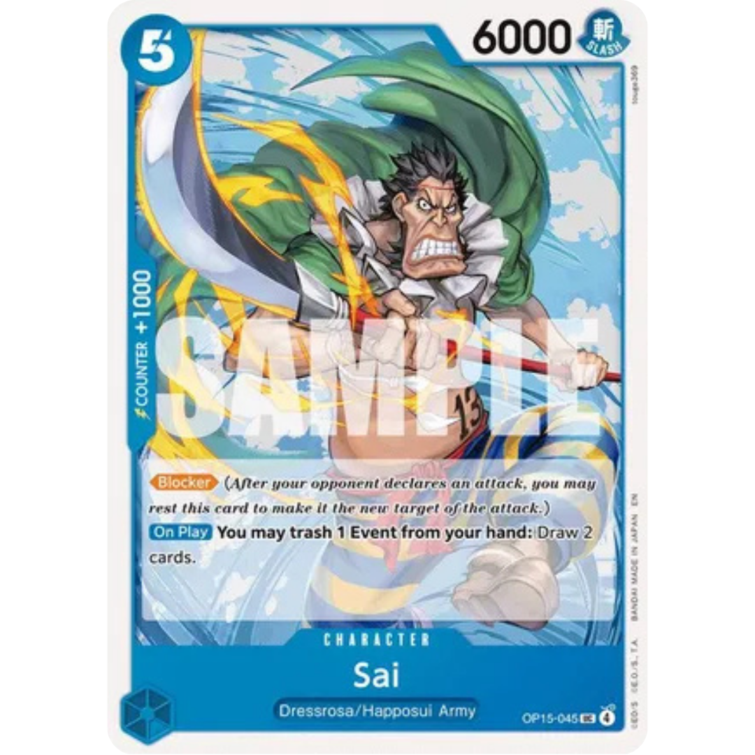 Sai (OP15-045) - Adventure on Kami's Island