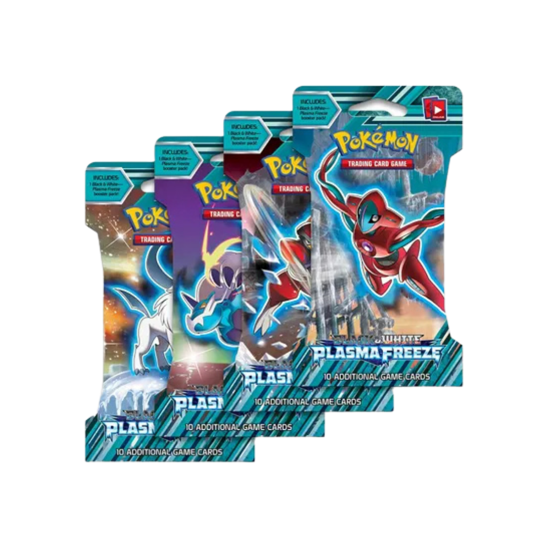 Plasma Freeze Sleeved Booster Pack Art Bundle [Set of 4]