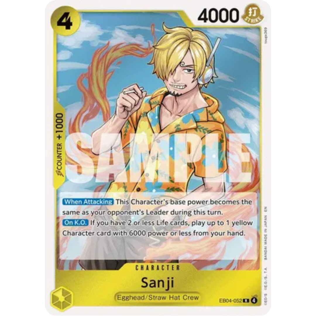 Sanji (EB04-052) (EB04-052) - Adventure on Kami's Island Foil