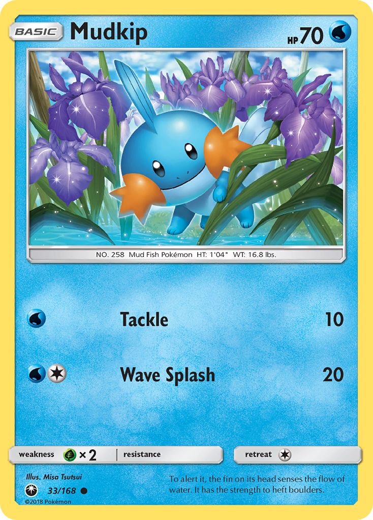 Mudkip (33) 033  SM  Celestial Storm - Common