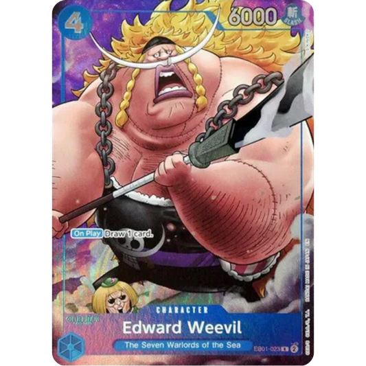 Edward Weevil (Seven Warlords of the Sea Binder Set) (EB01-023) - One Piece Promotion Cards Foil