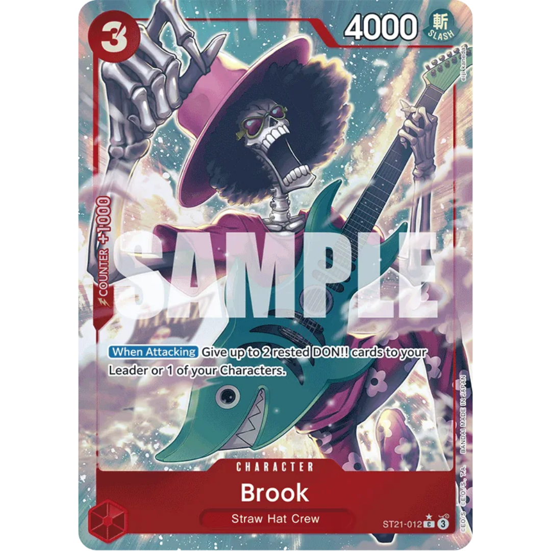 Brook (Parallel) (ST21-012) - Starter Deck EX: Gear 5 Foil