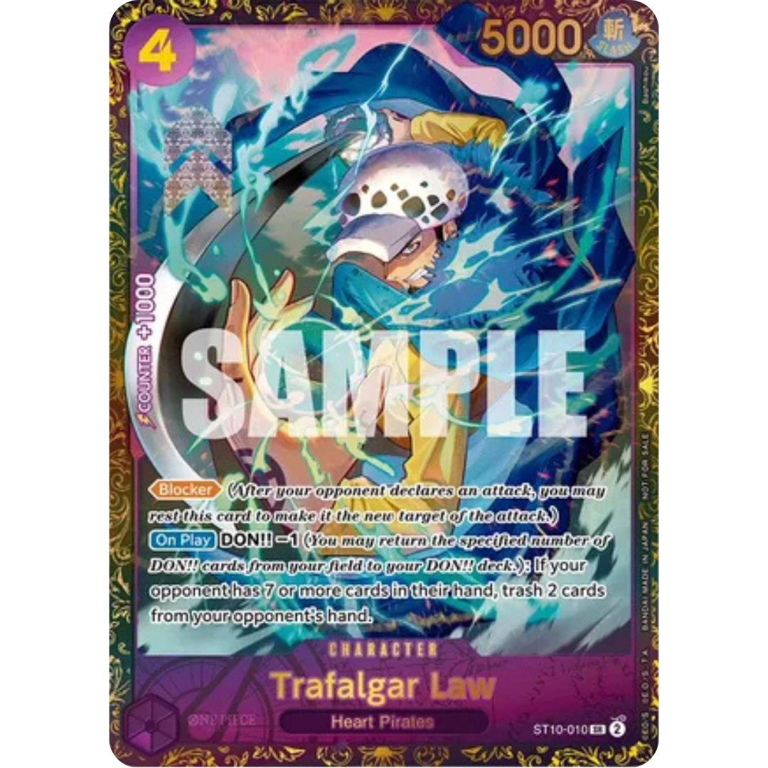 Trafalgar Law - ST10-010 (ST10-010) - One Piece Promotion Cards Foil
