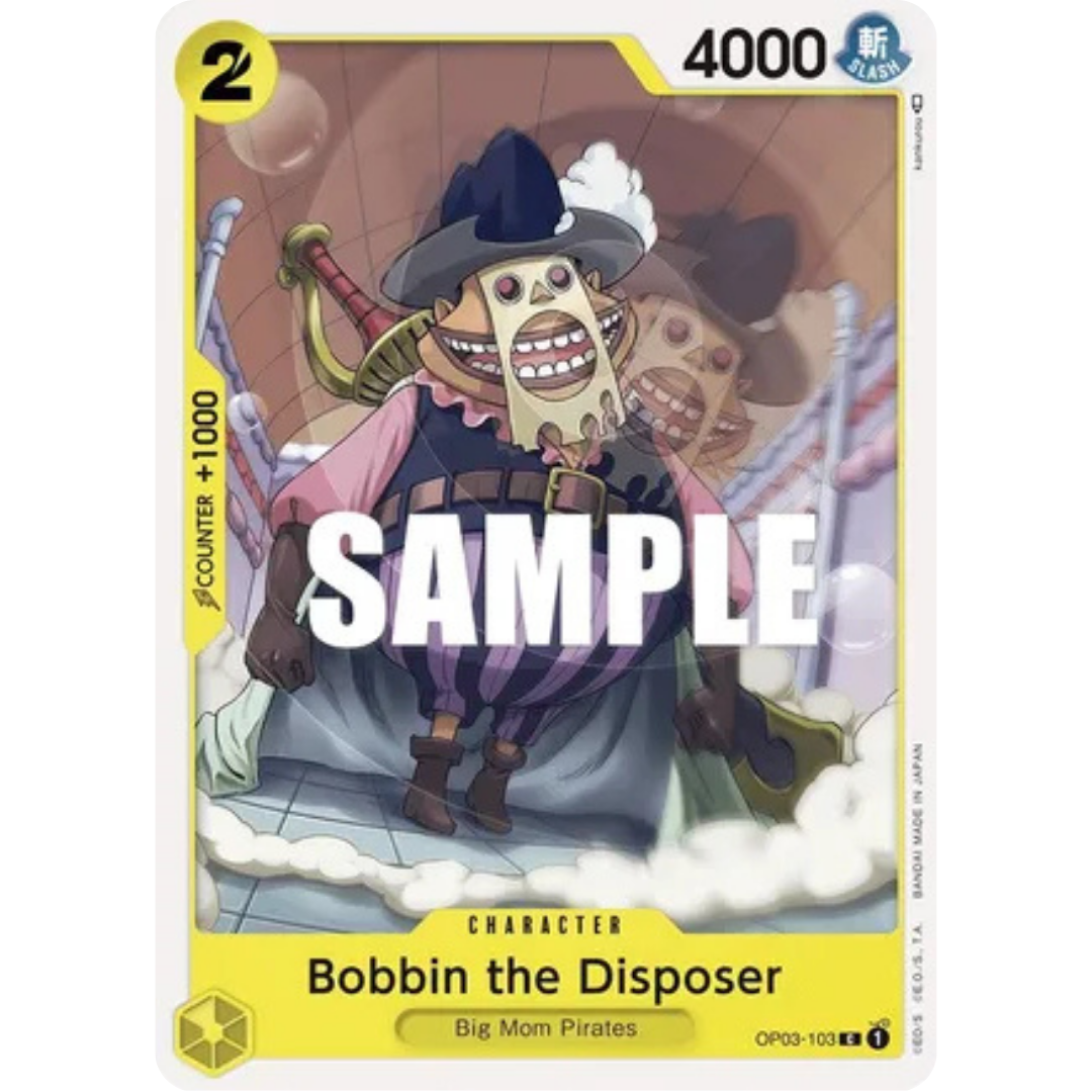 Bobbin the Disposer (OP03-103) - Pillars of Strength