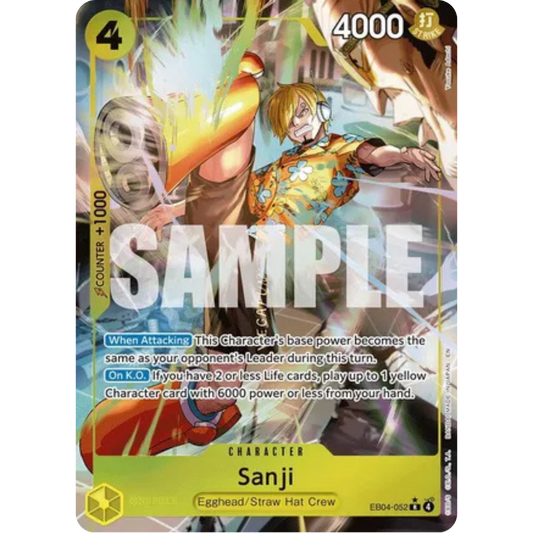 Sanji (EB04-052) (Alternate Art) (EB04-052) - Adventure on Kami's Island Foil