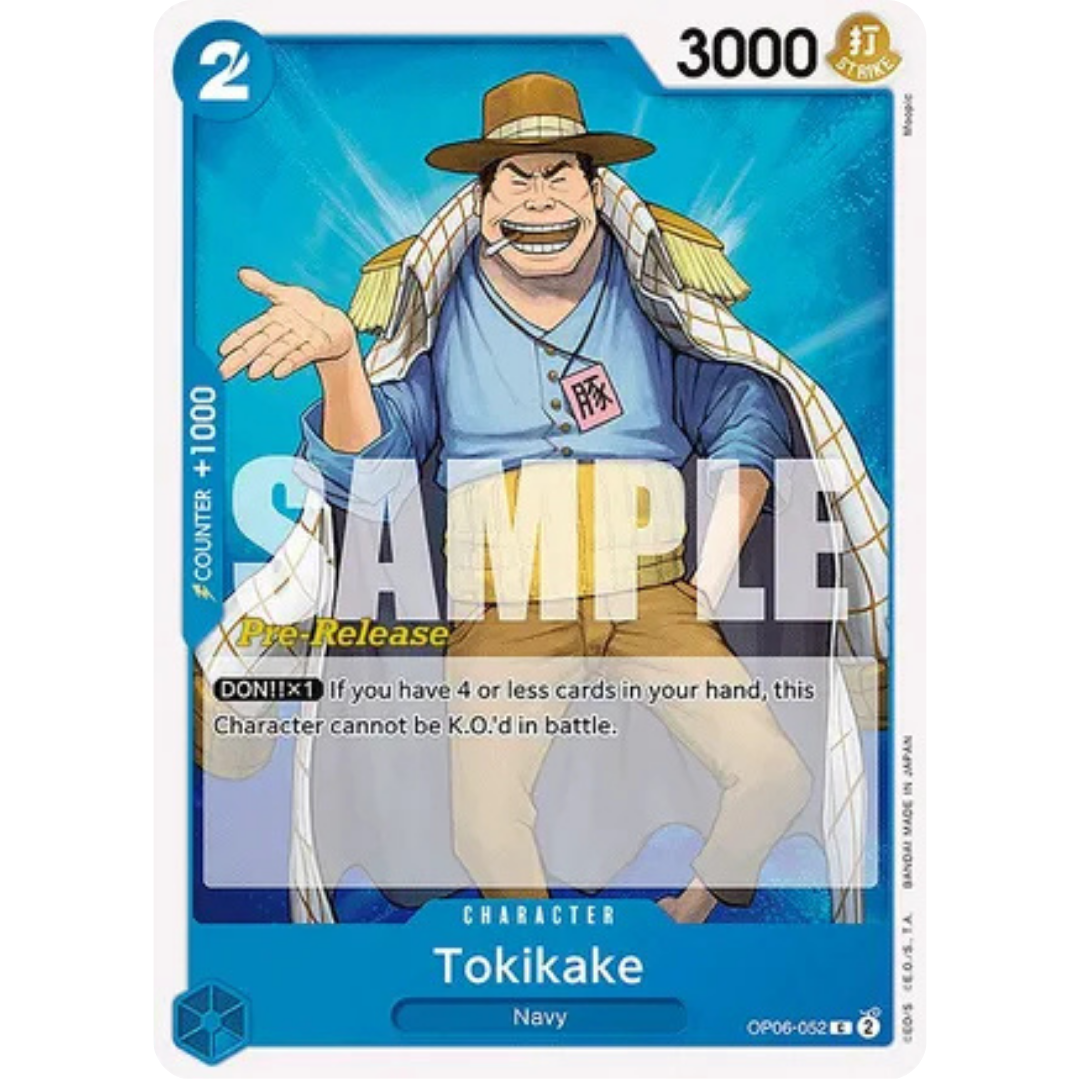 Tokikake (OP06-052) - Wings of the Captain Pre-Release Cards
