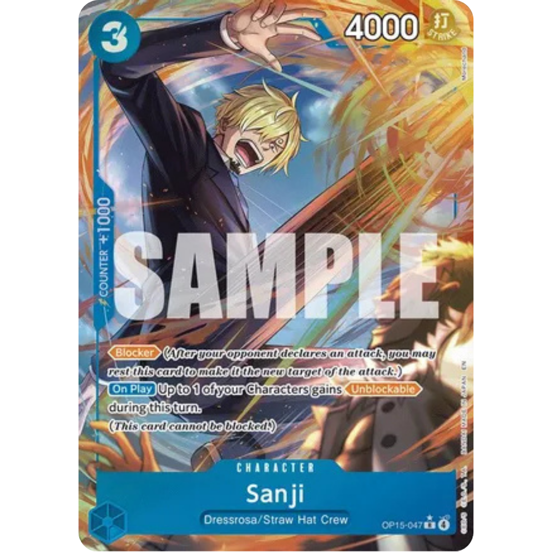 Sanji (OP15-047) (Alternate Art) (OP15-047) - Adventure on Kami's Island Foil