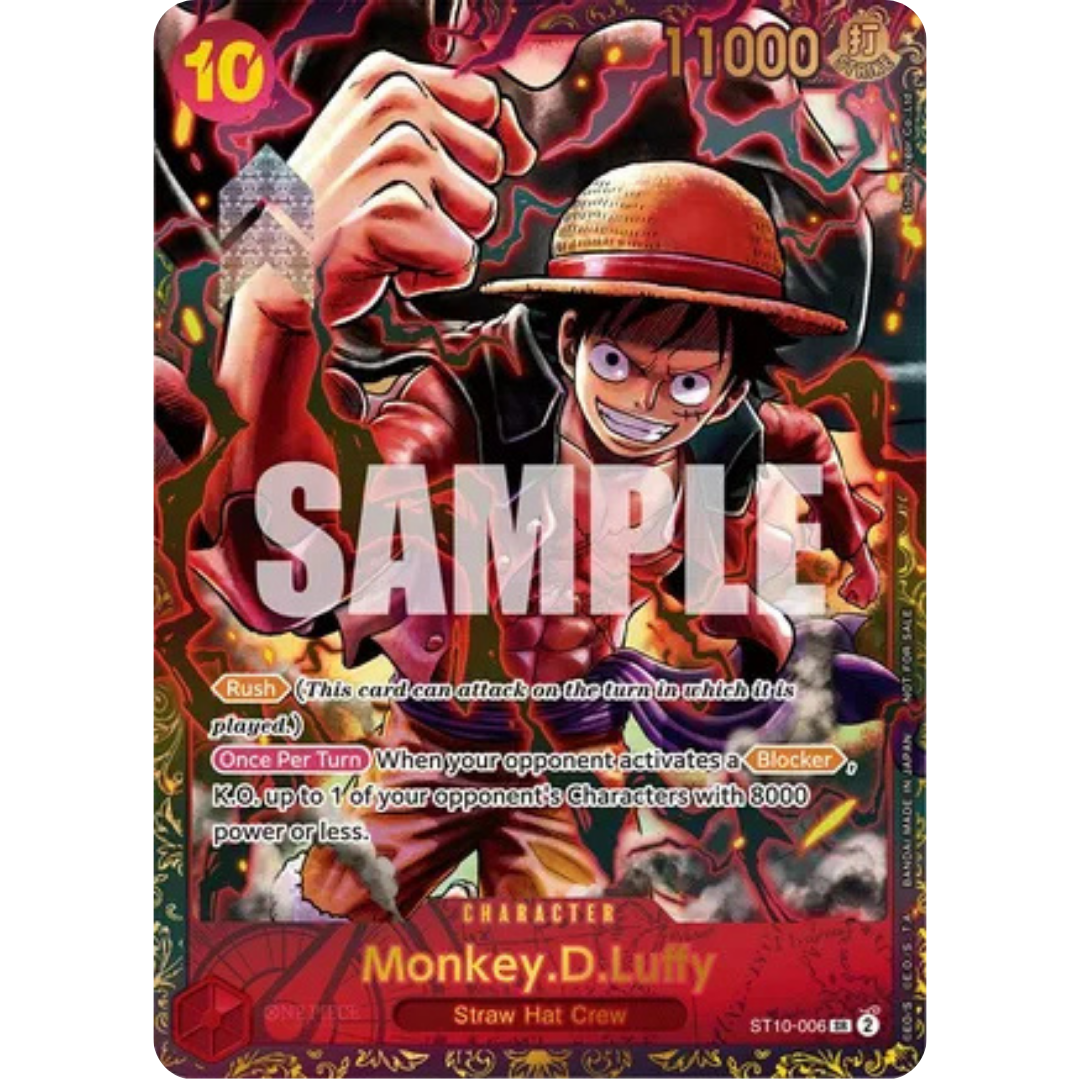 Monkey.D.Luffy - ST10-006 (ST10-006) - One Piece Promotion Cards Foil