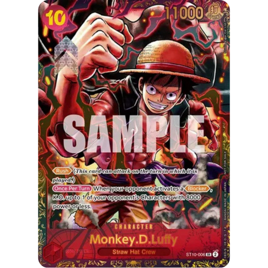 Monkey.D.Luffy - ST10-006 (ST10-006) - One Piece Promotion Cards Foil