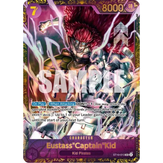 Eustass"Captain"Kid - ST10-013 (ST10-013) - One Piece Promotion Cards Foil