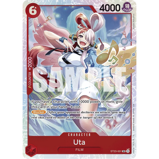 Uta (ST23-001) - Starter Deck 23: RED Shanks Foil